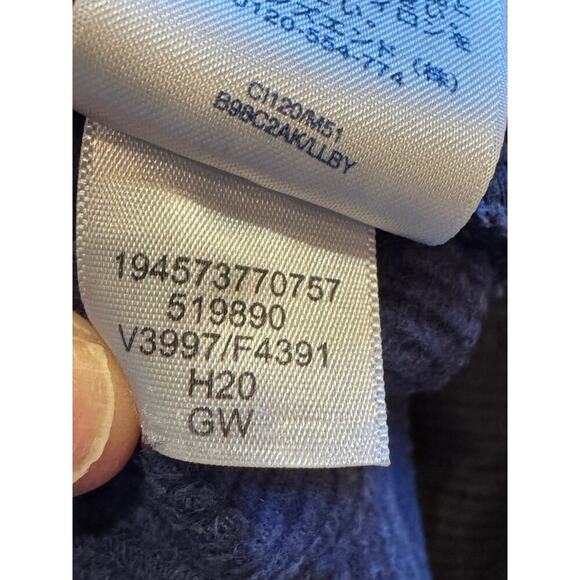 Lands' End Navy Blue Corduroy Straight Leg Mid Rise Women's Pants Jeans Sz 8 - Picture 12 of 13